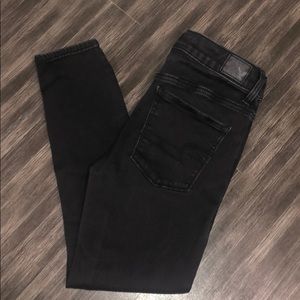 American Eagle Black Jeggings